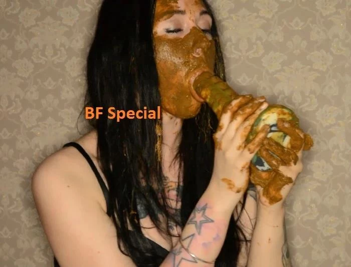 FSpec-560 Shitting in mouth slave quickly eats diarrhea.  (2024) [FullHD]