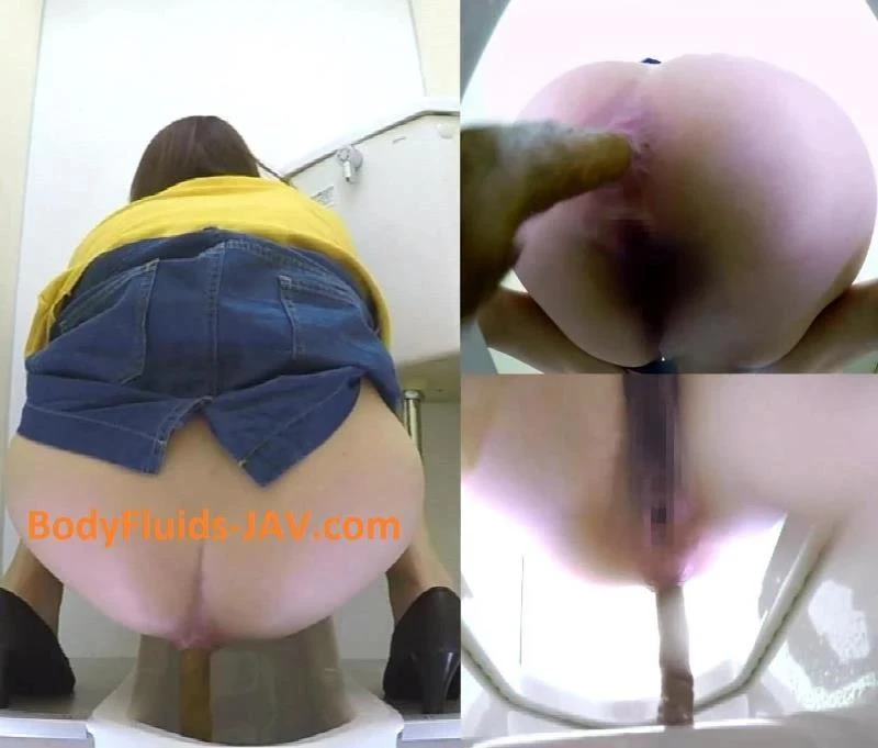 BFSR-06 Women in boots urination and defecation lying sideways.  (2024) [FullHD]