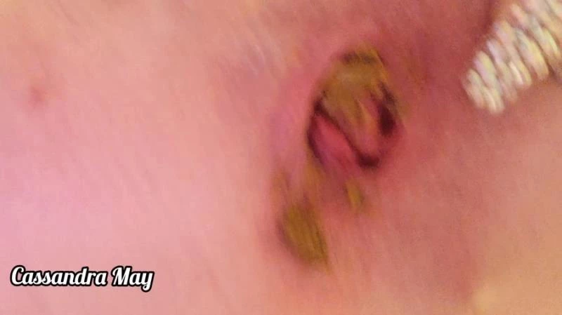 Bathtub Shit and Piss 14 ( Dirty Rosebud) - CassandraMay  (2024) [4k]